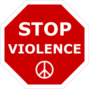 peace-stop violence